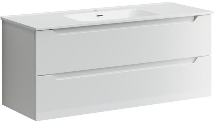 Тумба подвесная SANCOS под раковину Norma 2.0, белый глянец 1190х450х500, NR2.0120-1W Тумба подвесная SANCOS под раковину Norma 2.0, белый глянец 1190х450х500, NR2.0120-1W