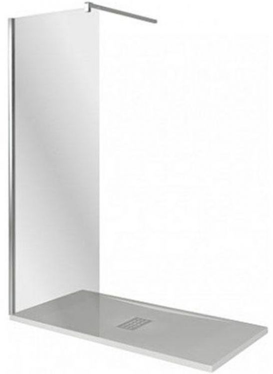 Душевая перегородка Good Door Walk In SP-90-C-CH 90 профиль Хром стекло прозрачное