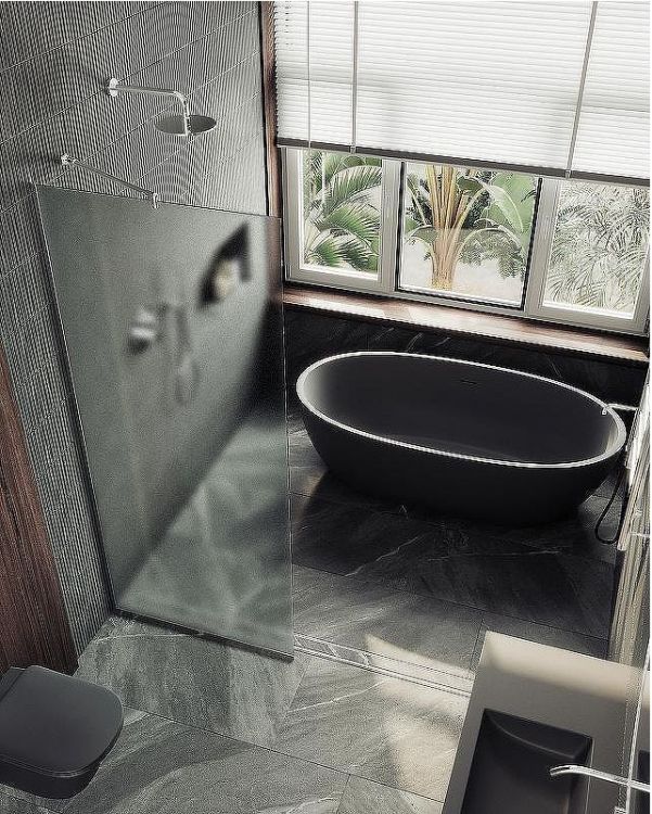 Душевая перегородка Maybah Glass MGD-690-5у 890x1950 в узком профиле Хром матовый стекло сатиновое