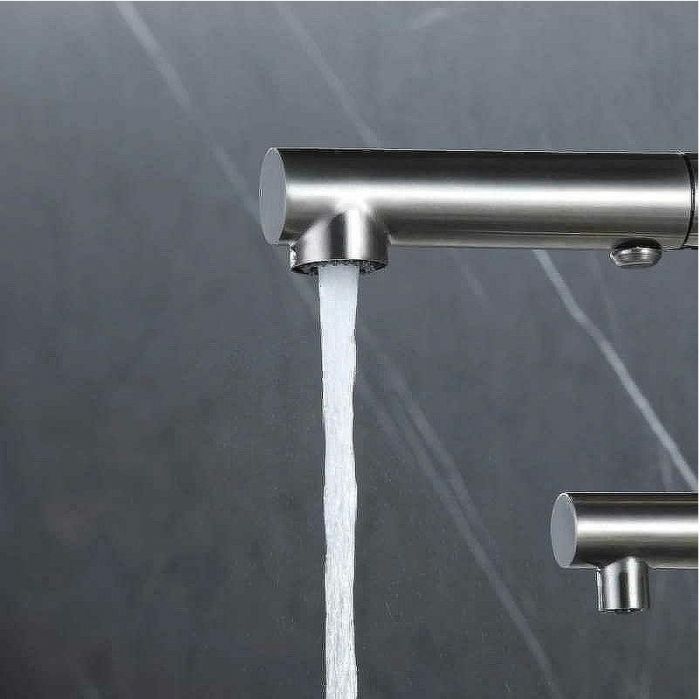 Смеситель для кухни ZorG Inox SZR-3216 Нержавеющая сталь