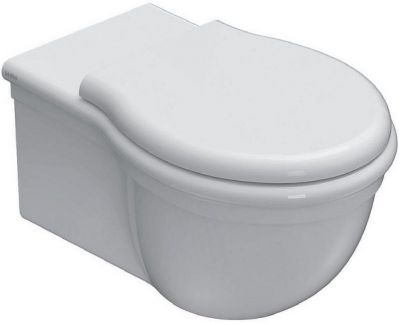 Унитаз Globo Paestum PAS03.BI подвесной без сиденья