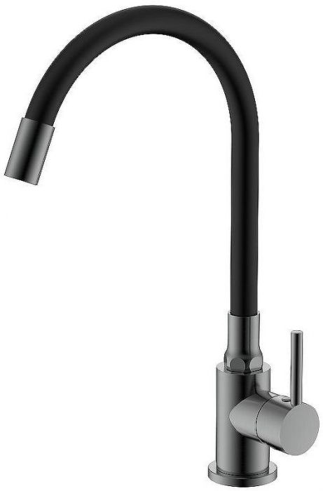 Смеситель для кухни Splenka S201.4406.09 Графит матовый Черный