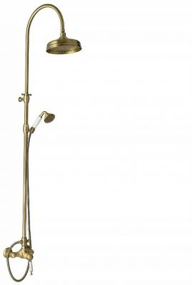Душевая система Migliore Oxford 31863 с термостатом цвет Бронза