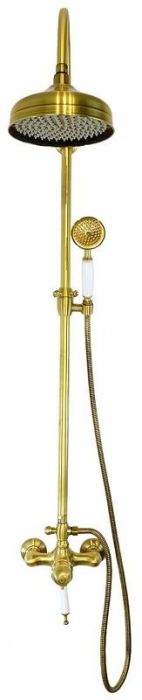 Душевая система Migliore Oxford 31863 с термостатом цвет Бронза