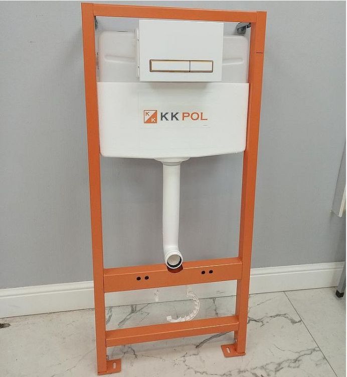 Клавиша смыва KK POL M08 V3 SPP/039/0/K Белая Золото глянцевое Клавиша смыва KK POL M08 V3 SPP/039/0/K Белая Золото глянцевое