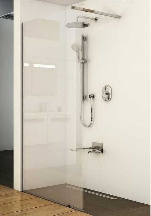Душевая перегородка Ravak Walk-In Wall 130 GW9WJ0C00Z1 профиль Хром стекло Transparent