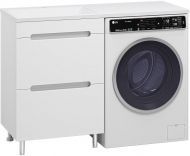 Тумба с раковиной Misty Байкал 120 L УТ000014754 Белая