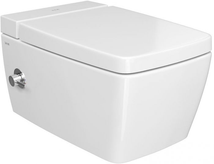 Унитаз биде Vitra Metropole Rim-Ex 7672B003-1687 подвесной без сиденья