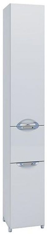 Шкаф пенал Vigo Callao 30 pn.CAL.30 с бельевой корзиной Белый