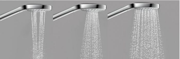 Душевой гарнитур Hansgrohe Croma Select S 26572400 Хром Белый