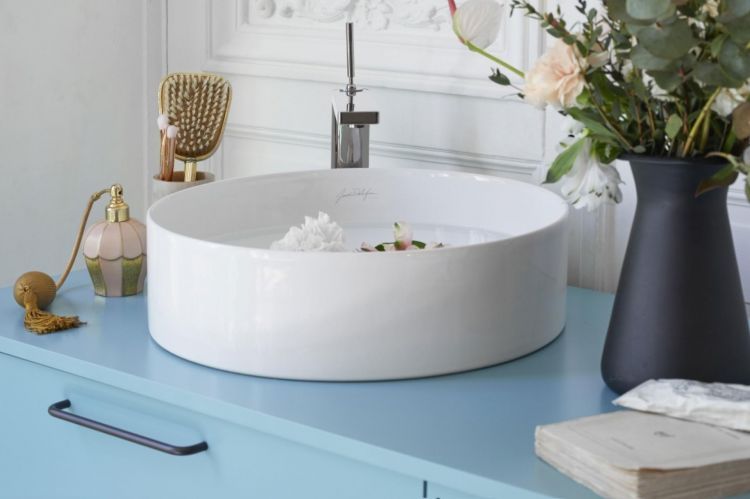 Раковина накладная 41 см Jacob Delafon Delta Pure E90012-0, белый Раковина накладная 41 см Jacob Delafon Delta Pure E90012-0, белый