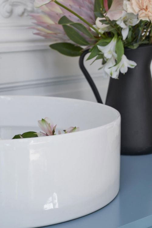 Раковина накладная 41 см Jacob Delafon Delta Pure E90012-0, белый Раковина накладная 41 см Jacob Delafon Delta Pure E90012-0, белый