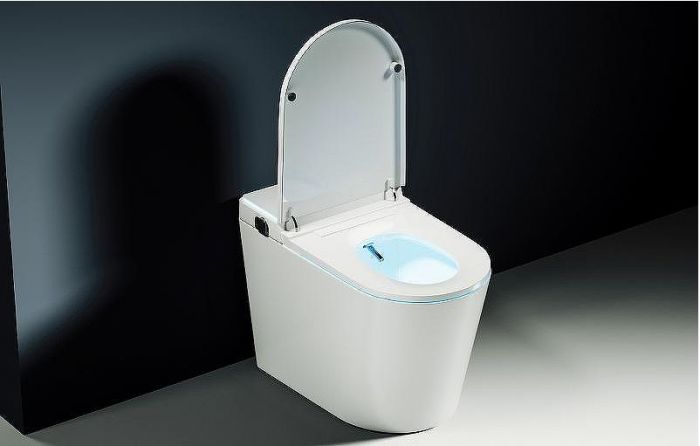 Унитаз биде Abber Bequem AC1117S приставной с сиденьем Микролифт