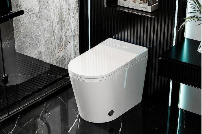 Унитаз биде Abber Bequem AC1117S приставной с сиденьем Микролифт