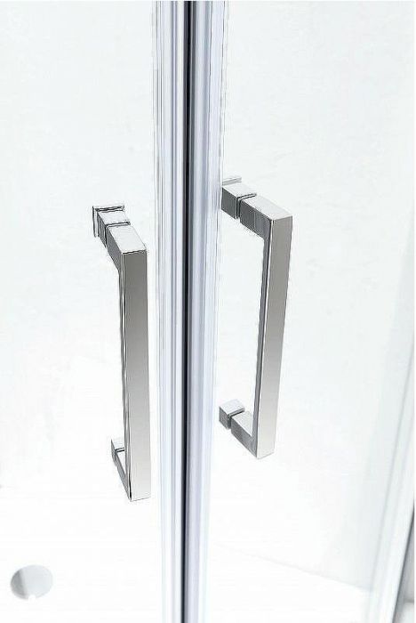 Душевой уголок Cezares Molveno 110x80 MOLVENO-RH-2-110/80-C-Cr-IV профиль Хром стекло прозрачное