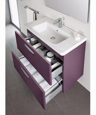 Тумба под раковину Roca The Gap ZRU9302741 фиолетовая