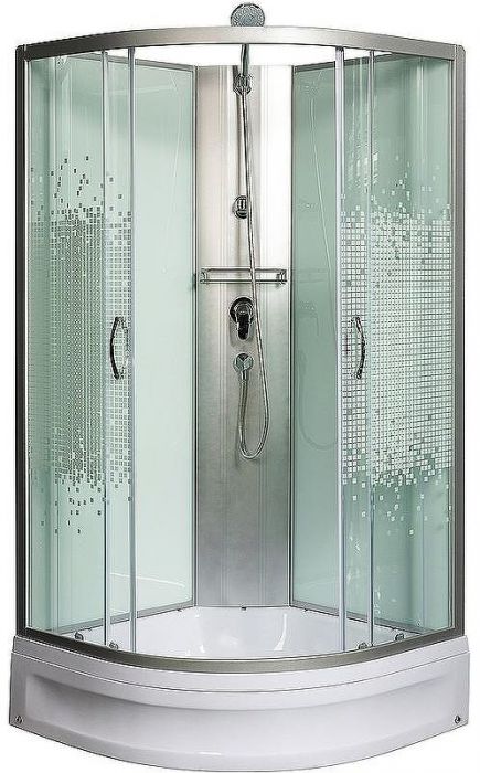 Душевая кабина Мономах Б/К 100x100x24 С МЗ 10000005787 без гидромассажа