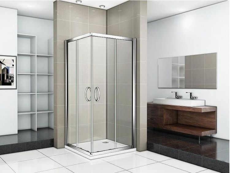 Душевой уголок Good Door Infinity CR-80-C-CH 80х80 профиль Хром стекло прозрачное