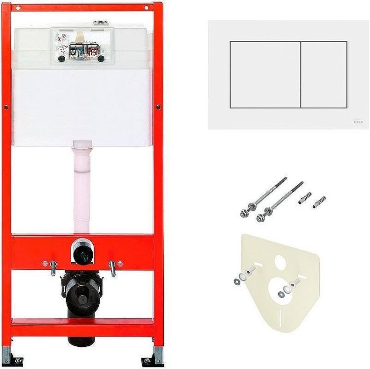 Комплект унитаза Avimano Promotion 1000080 с инсталляцией Tece Base 9400413 с сиденьем Микролифт и Белой клавишей смыва Комплект унитаза Avimano Promotion 1000080 с инсталляцией Tece Base 9400413 с сиденьем Микролифт и Белой клавишей смыва