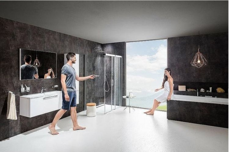 Душевой уголок Ravak Matrix MSDPS 100x100 R 0WPAAC00Z1 профиль Хром стекло Transparent