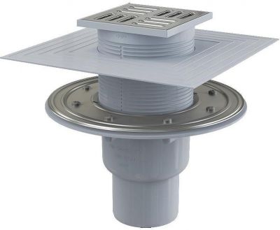 Душевой трап Alcaplast APV2324 с решеткой Хром