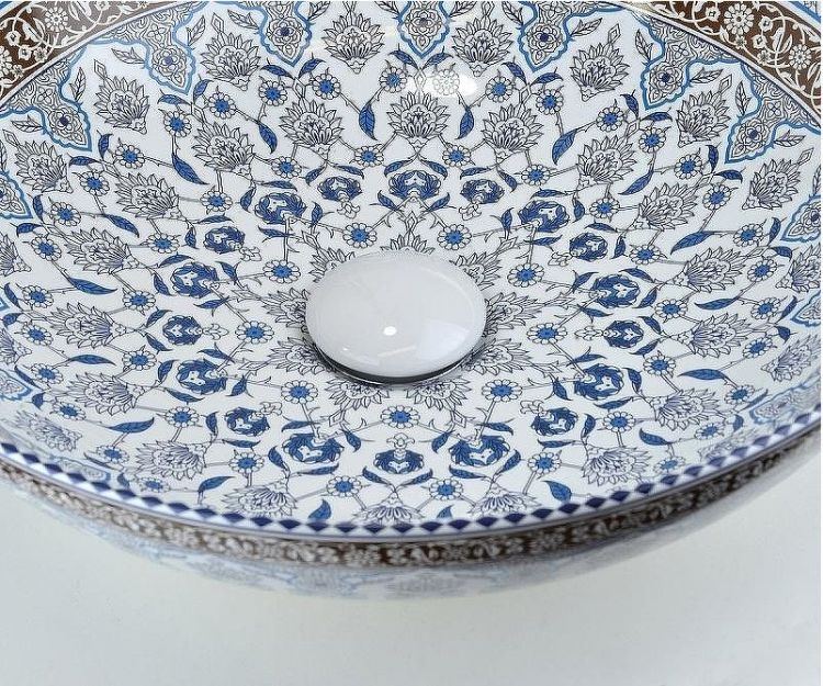 Донный клапан Bronze de Luxe 1001/1W click-clack Белый