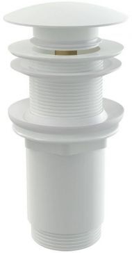Донный клапан Alcaplast A395B click-clack Белый