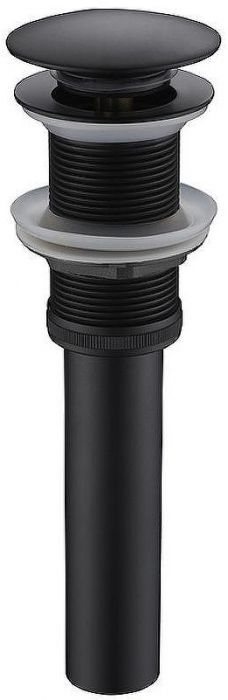 Донный клапан Bravat P6420BW-ENG Черный
