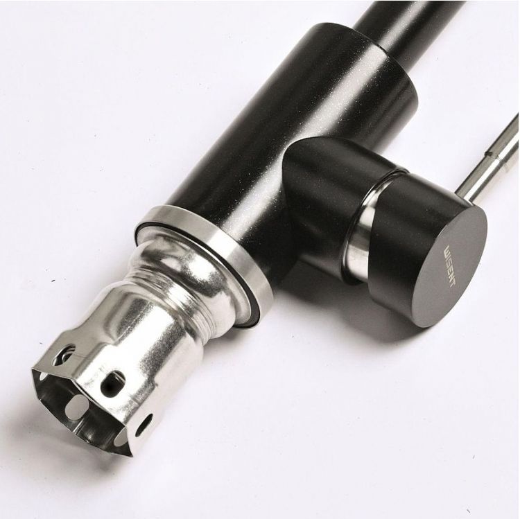 Смеситель для кухни Wisent W4998-3-25C цвет Оникс