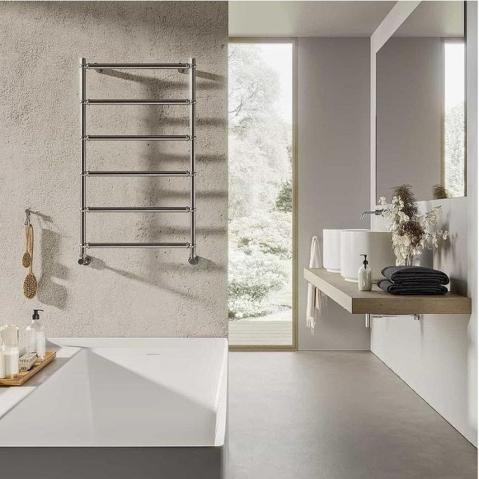 Водяной полотенцесушитель Irsap Bella 550x951 BEP053B50IR01NNN01 Хром