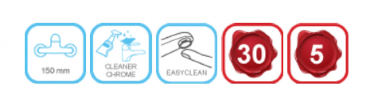 Смеситель для душа Ravak Rosa RS 032.00/150 X070012 Смеситель для душа Ravak Rosa RS 032.00/150 X070012