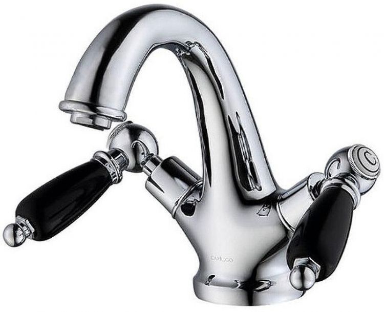 Смеситель для раковины Caprigo Adria-Classic Black Edition 03B-520-crm Хром