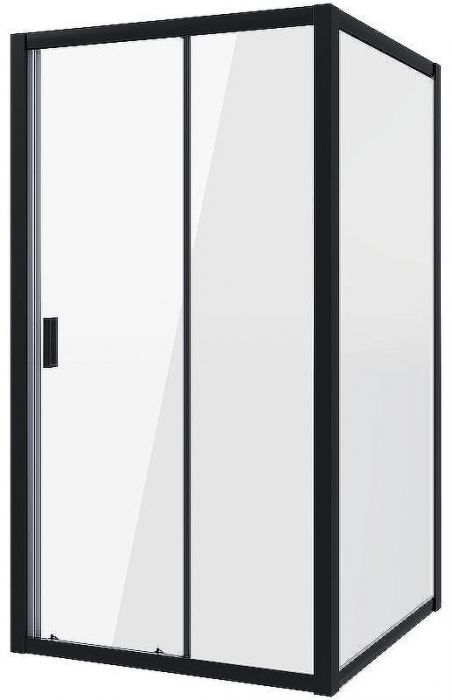 Душевой уголок Niagara Nova 100х70 NG-82-10AB-A70B профиль Черный стекло прозрачное