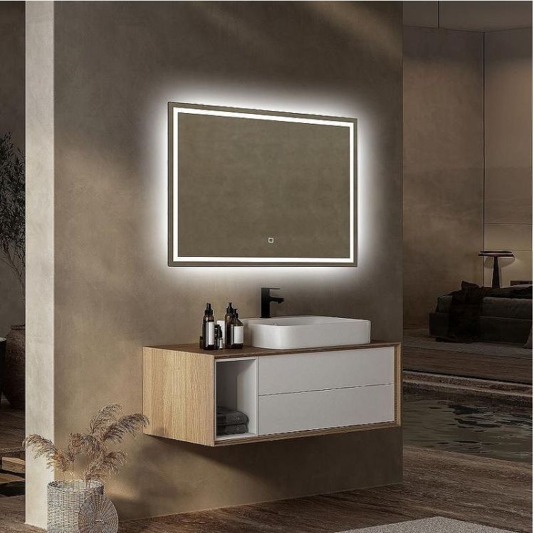 Зеркало Abber See 80 AG6116S с подсветкой с сенсорным выключателем и диммером