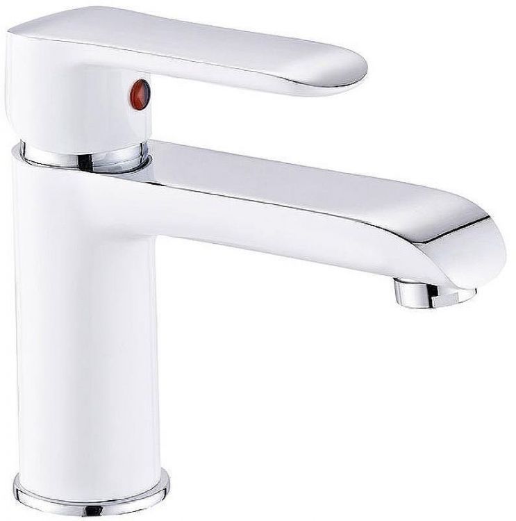 Смеситель для раковины Melodia della vita Heavy Metal MDV35620wt Белый Хром Смеситель для раковины Melodia della vita Heavy Metal MDV35620wt Белый Хром