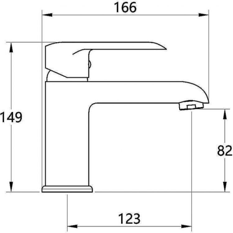 Смеситель для раковины Melodia della vita Heavy Metal MDV35620wt Белый Хром Смеситель для раковины Melodia della vita Heavy Metal MDV35620wt Белый Хром