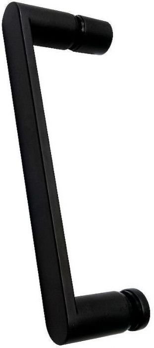 Душевой уголок Abber Sonnenstrand 120x80 AG04120BS-S80B профиль Черный стекло прозрачное