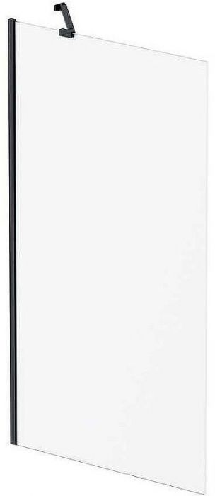 Шторка на ванну AM.PM Gem 80 W90BS-080-140BM профиль Черный матовый стекло матовое