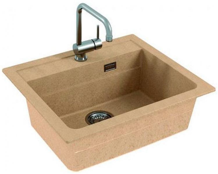 Кухонная мойка Alveus Granital Atrox 30 Beige G55 590x500 1131994 Бежевая