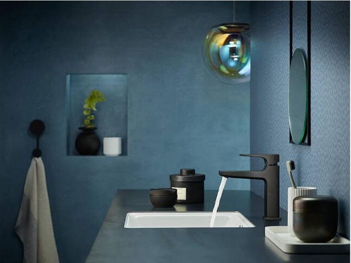 Смеситель для раковины Hansgrohe Metropol 32507340 Шлифованный черный хром