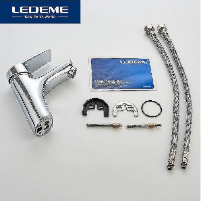Смеситель для раковины Ledeme H40 1040L Хром