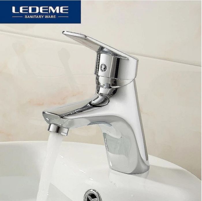 Смеситель для раковины Ledeme H40 1040L Хром