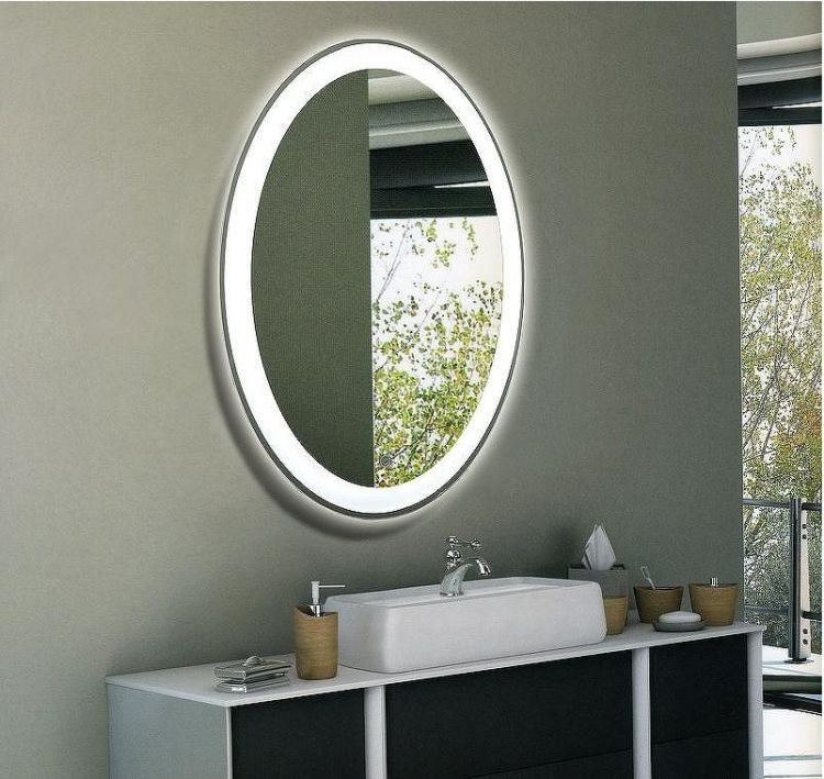 Зеркало Relisan Sara 570х770 Гл000024329 с подсветкой с сенсорным выключателем