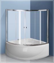 Шторка для ванны Акватика 1400x1400, угловая Шторка для ванны Акватика 1400x1400, угловая