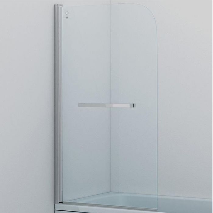 Шторка на ванну Iddis Ray 80х140 RAY6CS8i90 профиль Хром стекло прозрачное