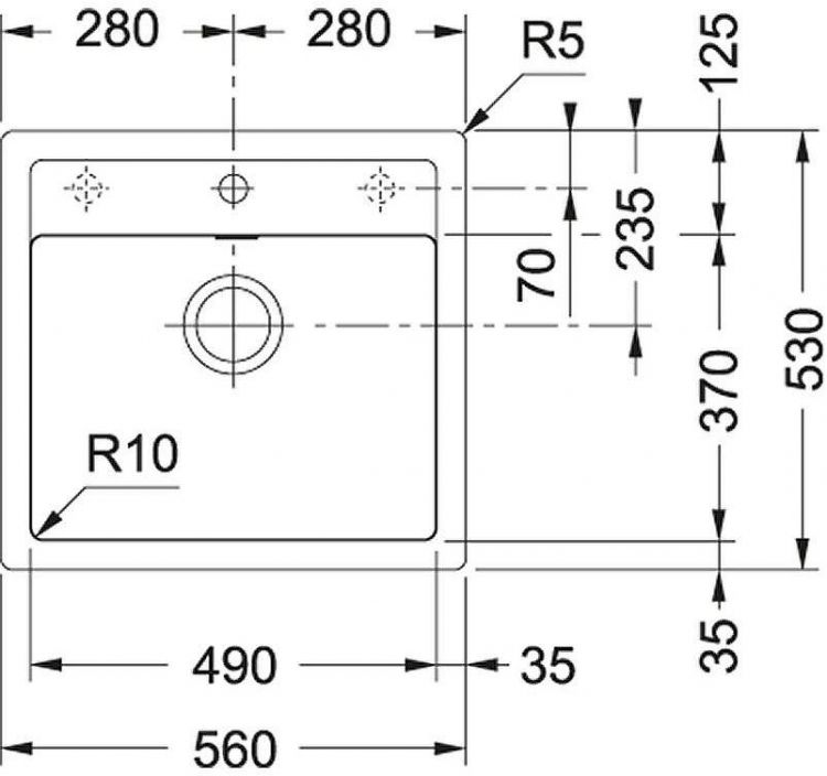 Кухонная мойка Franke Sirius SID 610 114.0443.343 Полярный белый