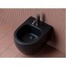 Биде Ceramicanova Play CN3002MB подвесное Черное матовое