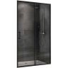 Душевая дверь Abber Schwarzer Diamant 120 AG30120B5 профиль Черный стекло прозрачное