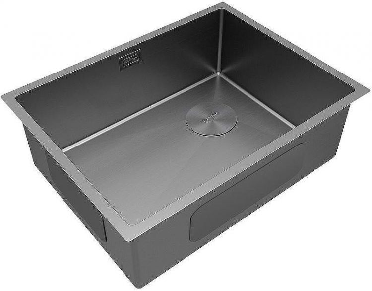 Кухонная мойка Paulmark Next-Skew 58 Uni PM885844-MG Матовый серый