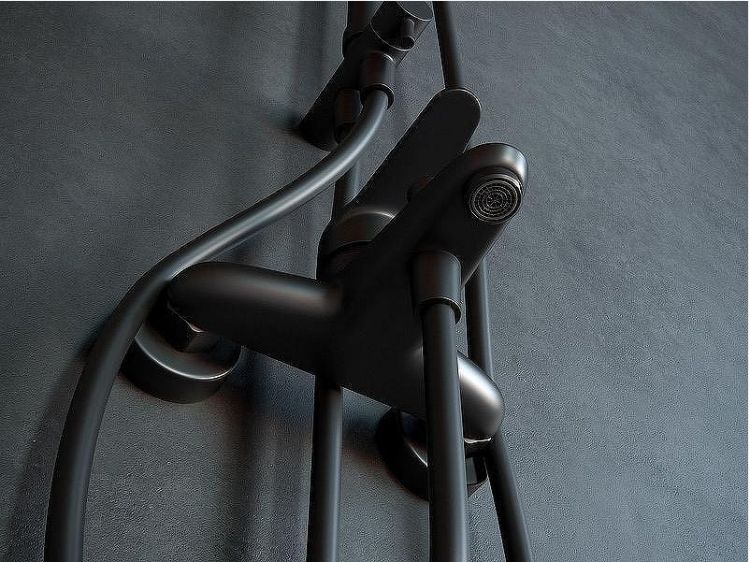 Душевая система Laguraty 7005 Черный